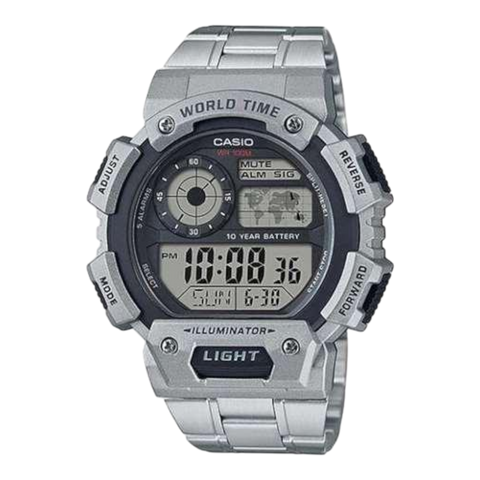 Чоловічий годинник CASIO AE-1400WHD-1AVEF з батареєю на 10 років AE-1400WHD-1AVEF фото