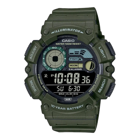 Чоловічий годинник CASIO WS-1500H-3B WS-1500H-3B фото