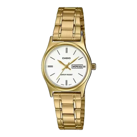 Жіночий годинник CASIO LTP-V006G-7B золотистий класичний LTP-V006G-7B фото