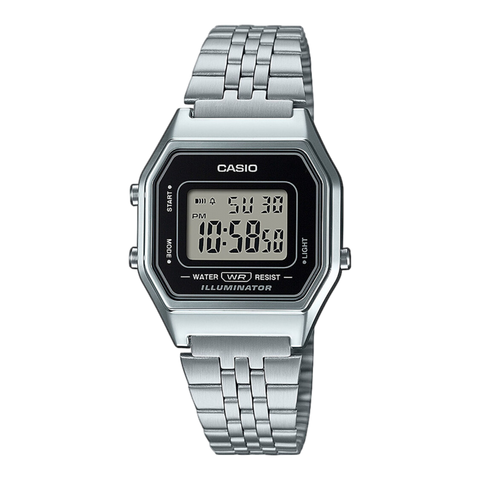 Жіночий годинник CASIO Vintage LA690WEA-1EF сріблястий електронний вінтажний LA690WEA-1EF фото